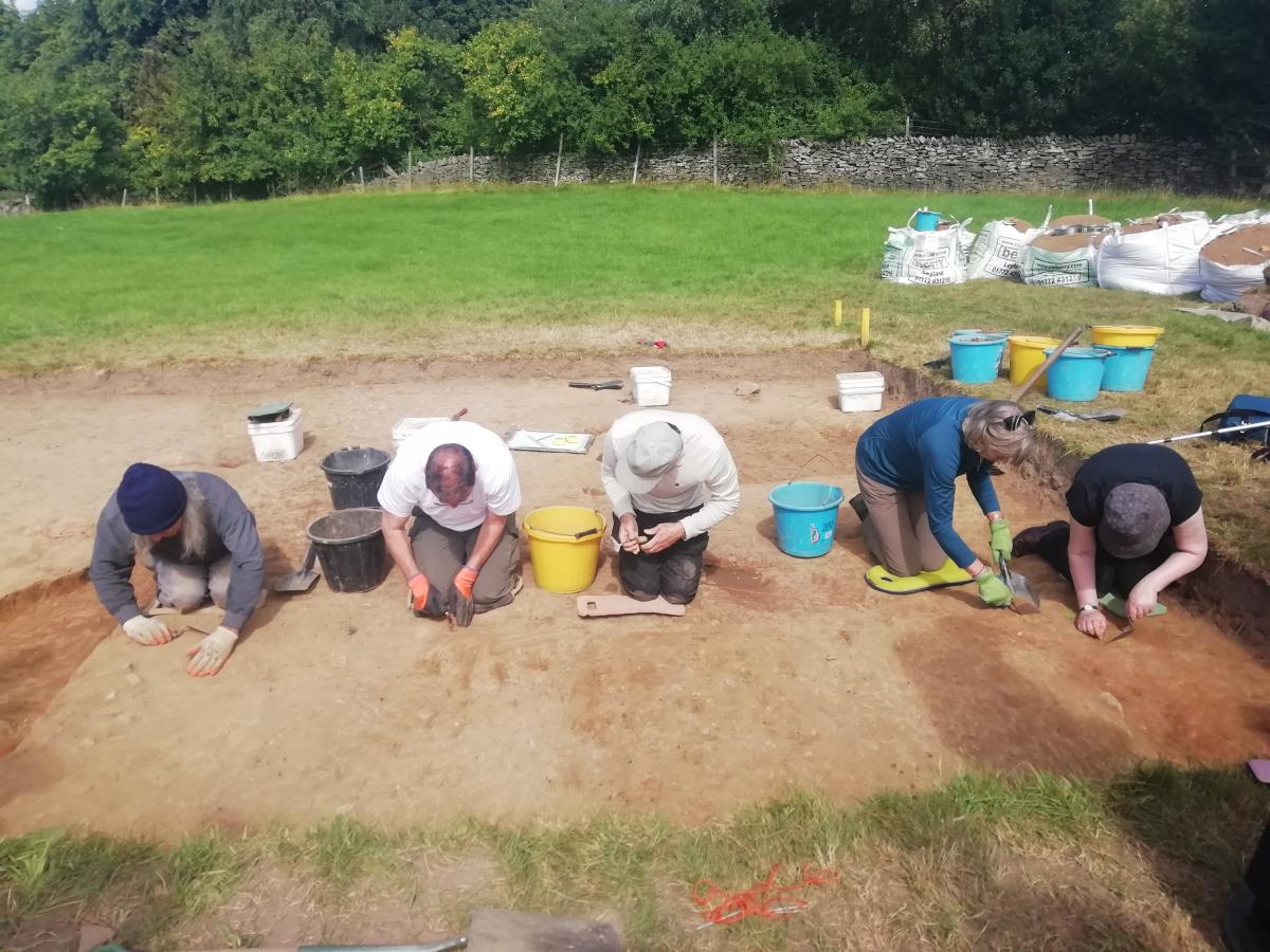 Pendle Hill Project Volunteers at Portfield