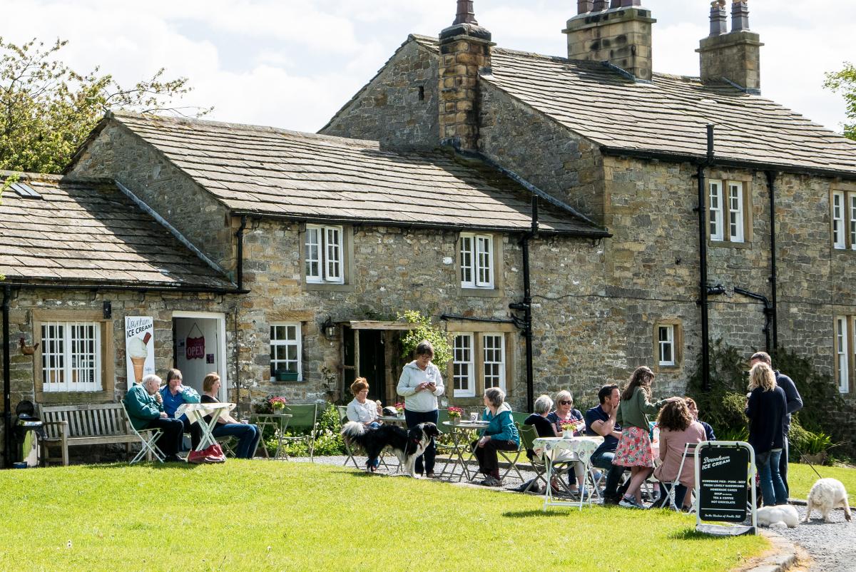 Downham Ice Cream Shop by Graham Cooper