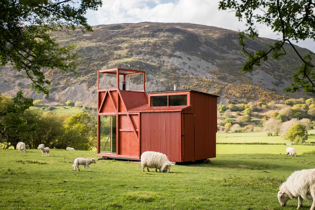 Miners Legend, Wales, 2017 (finalist on Channel 4 "Cabins in the Wild")