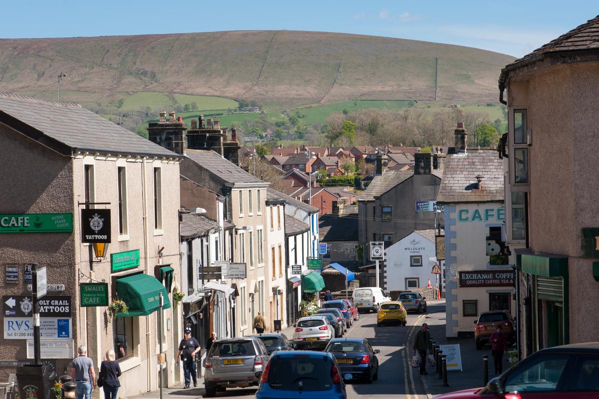 Clitheroe Town by Graham Cooper