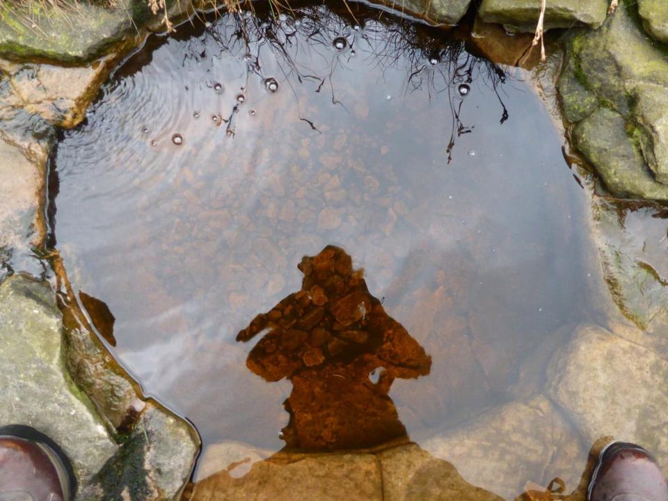 Tigers eye Pendle river bed 