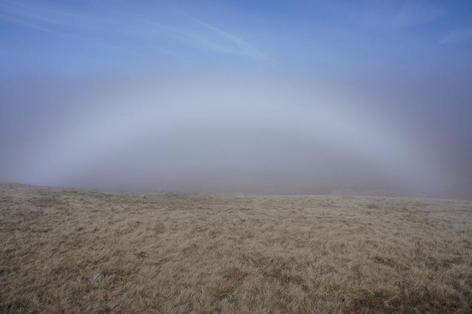 Fogbow on Pendleton Moor