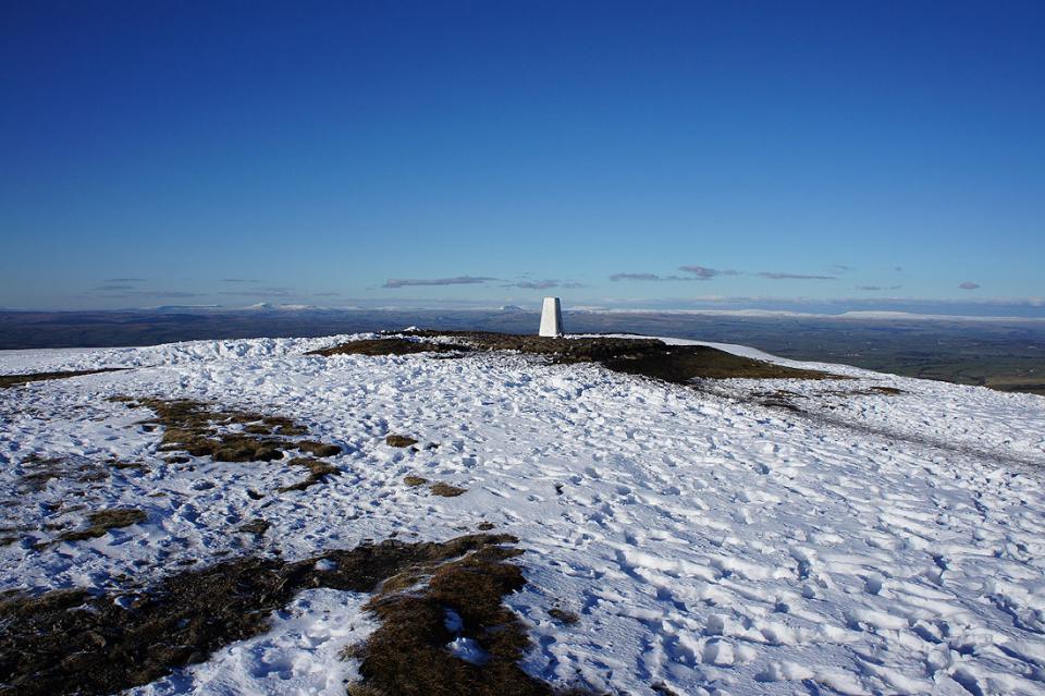 From the trig to Ingleborough and Penyghent