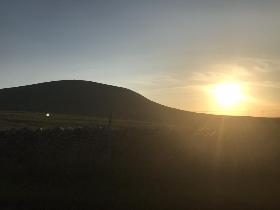 Late afternoon near Pendle 