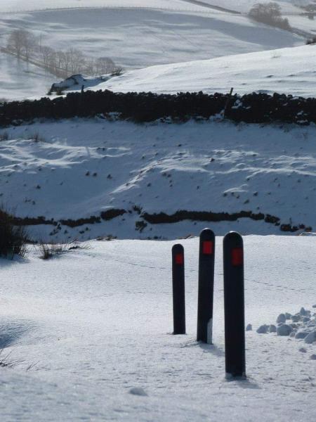 Snow on pendle 