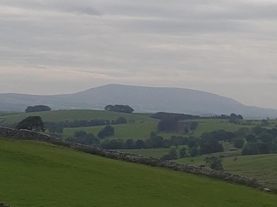 Pendle Hill en route from Janet's Fosse up to Malham Cove
