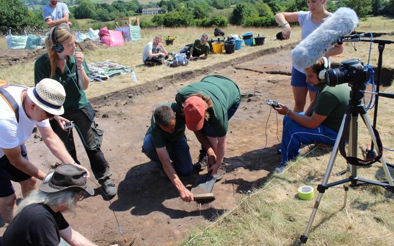 Malkin Tower excavation with the PEN group