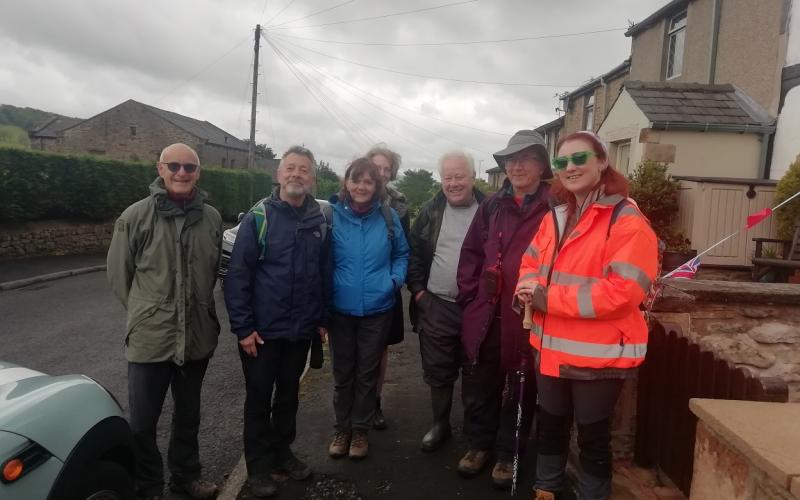 Archaeology walk in Sabden June 22