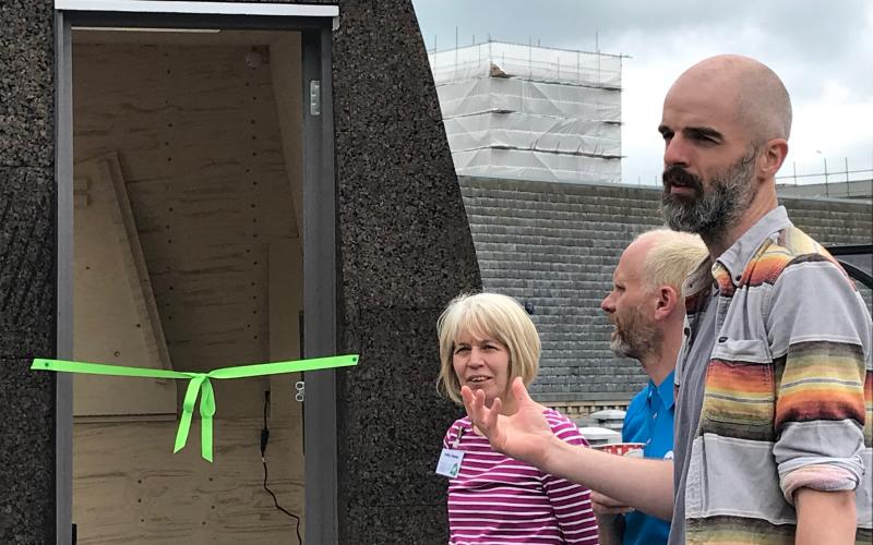 Launch of Corky the hut May 2019