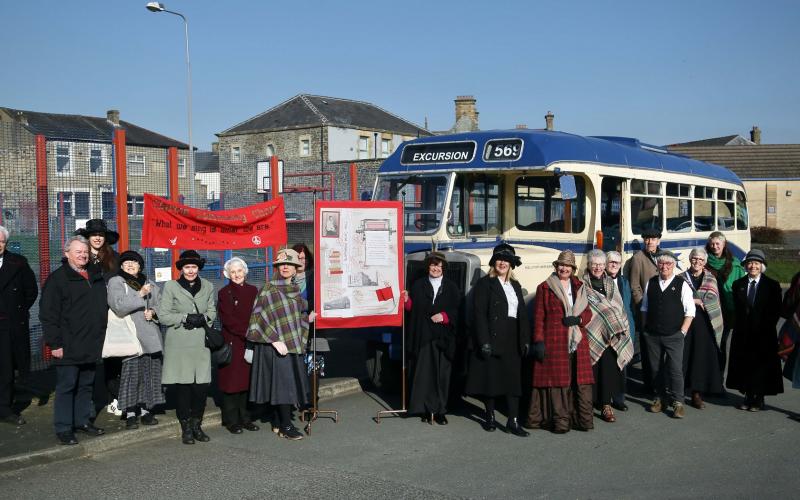 Charabanc trip for Ethel Carnie Holdsworth