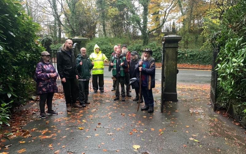 PEN Ribble walk in the rain