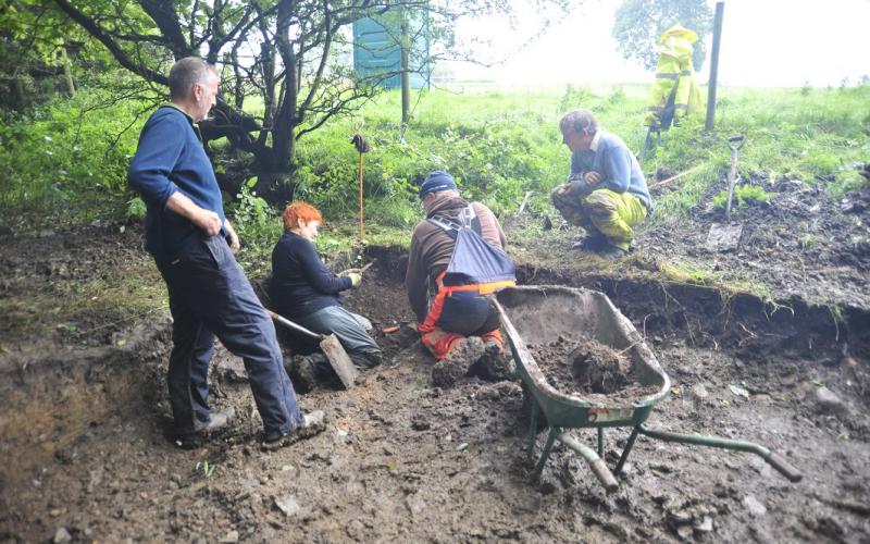 Roman Road excavation