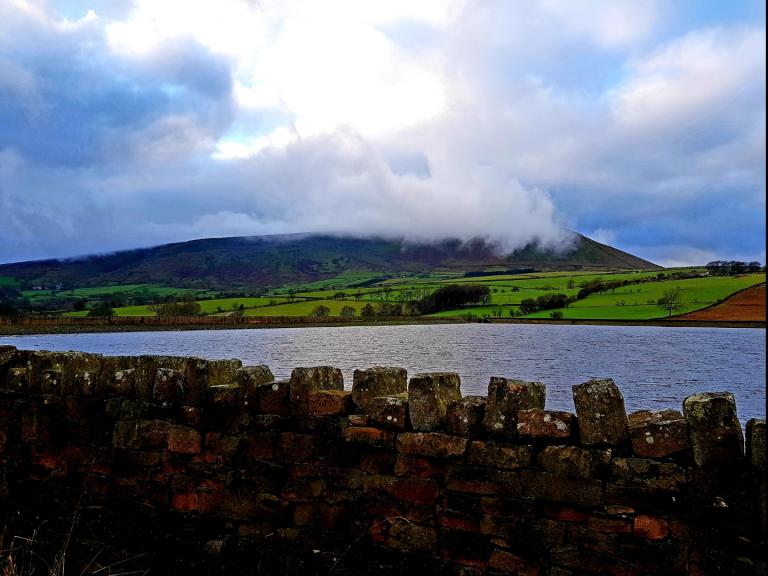 Mist over pendle taken Christmas 2018