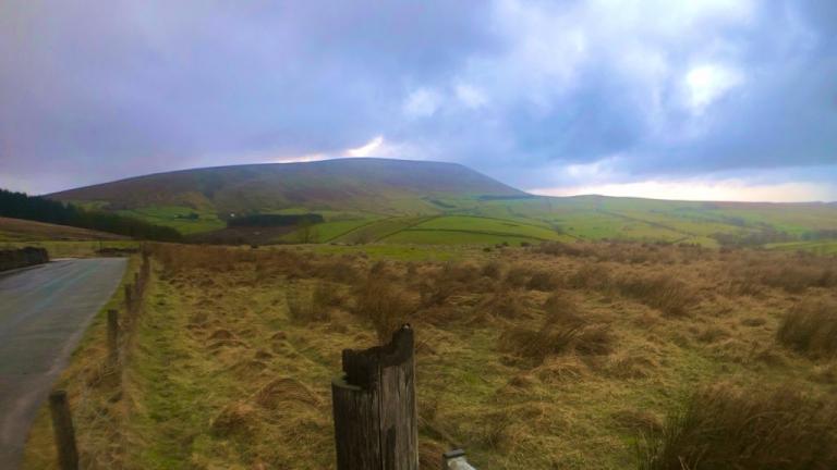 Pendle Hill from Newchurch in Pendle 