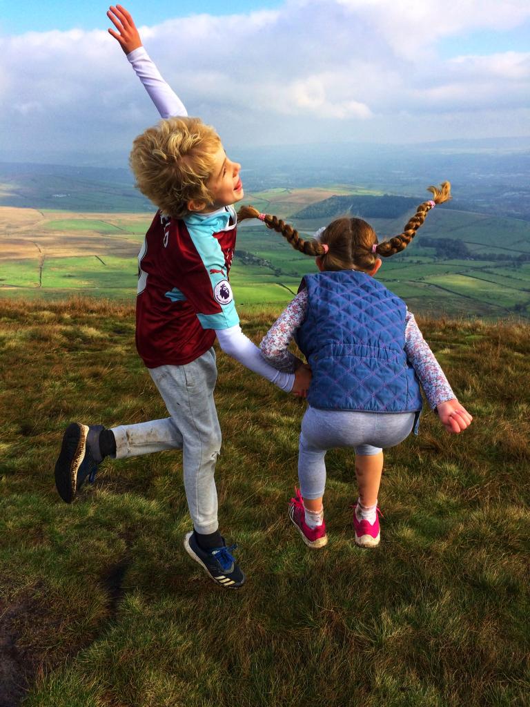 Kids enjoying Pendle 