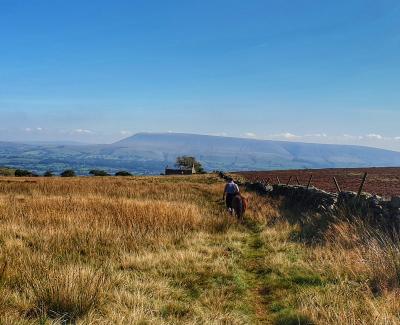 Pendle hill from across the valley © Ali