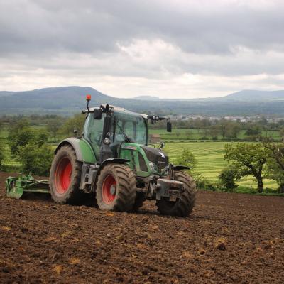 Little Mearley Hall reseeding (Sarah Bolton) 