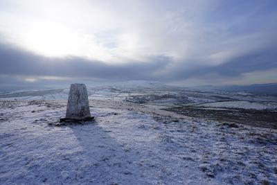 Pendle Hill from Weets Hill, 24th January 2021 © Alan Kilduff