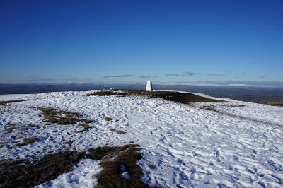 From the trig to Ingleborough and Penyghent 