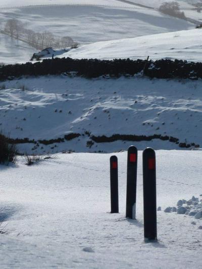 Snow on pendle  