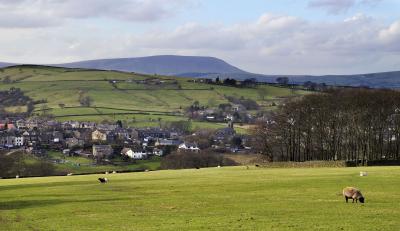 Pendle Hill viewed from Trawden © Philip Fletcher